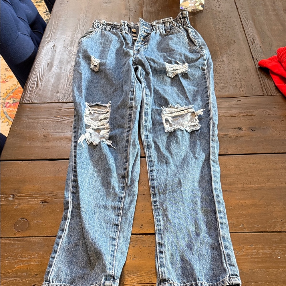 Forever 21 Blue Denim Jeans